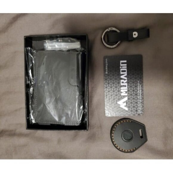 New Minimalist Wallet for Men Slim RFID-Blocking Metal Card Holder